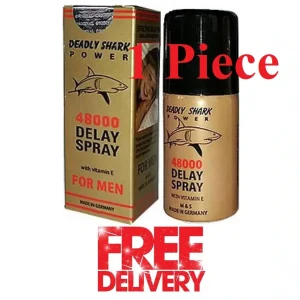 Deadly Shark 48000 Delay Spray for Men with Vitamin E 45ml